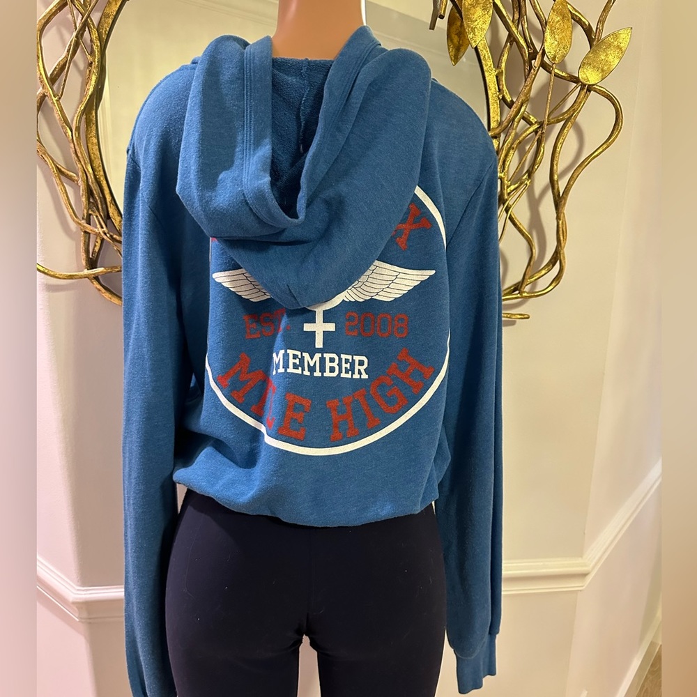 WILDFOX mile high club hooded sweatshirt - Picture 2 of 11
